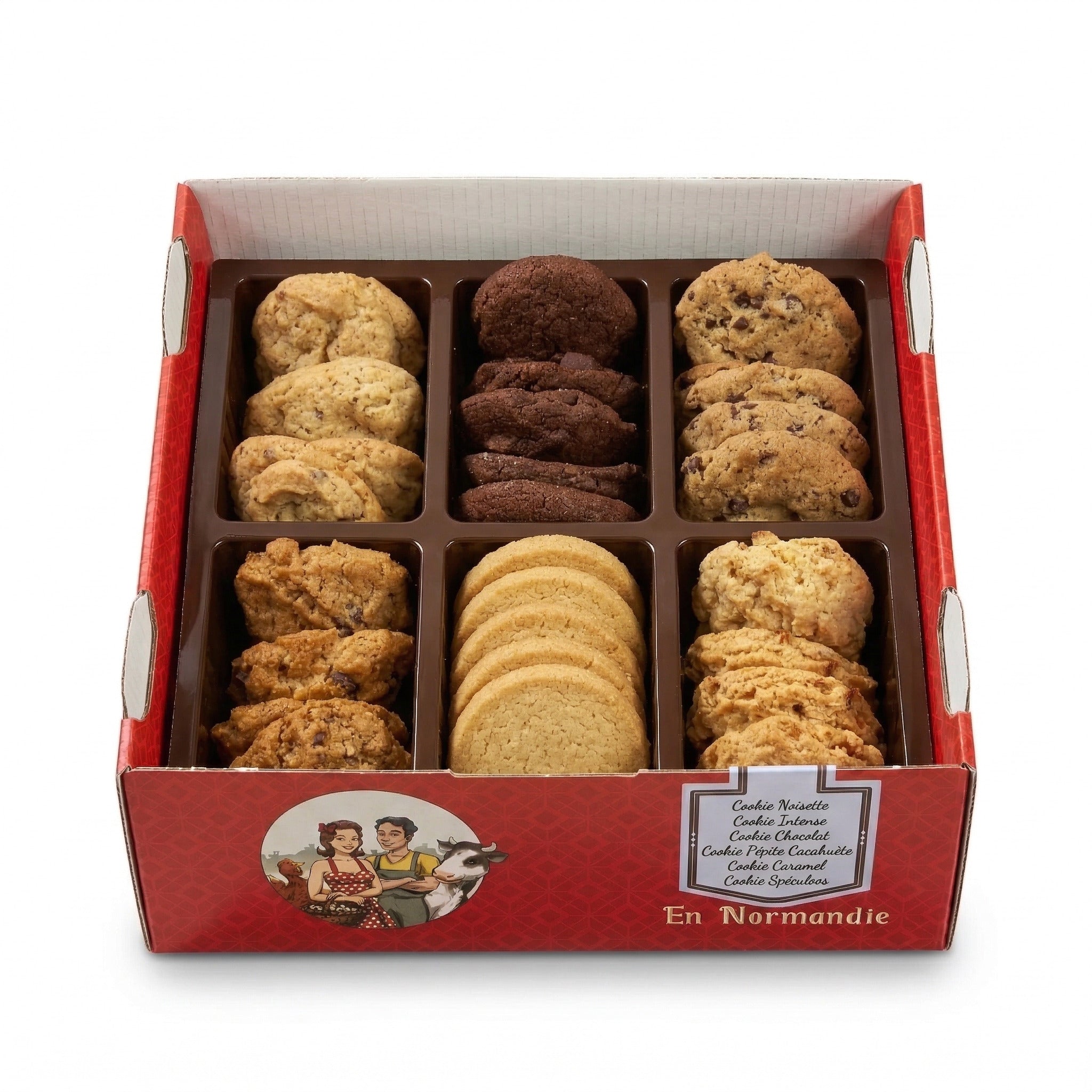 Assortiment Gourmand – Boîte de biscuits 400g