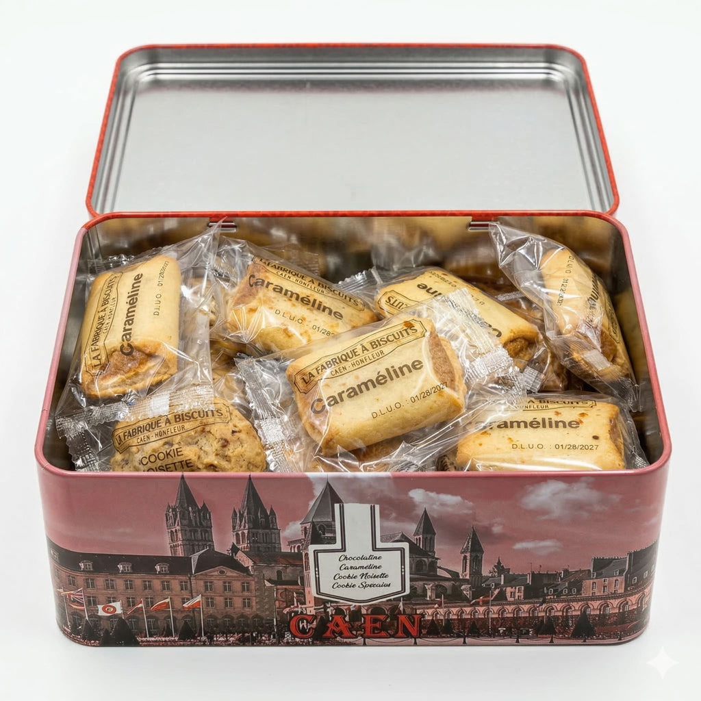 Boîte à Sucre Caen – Boîte de biscuits 300g