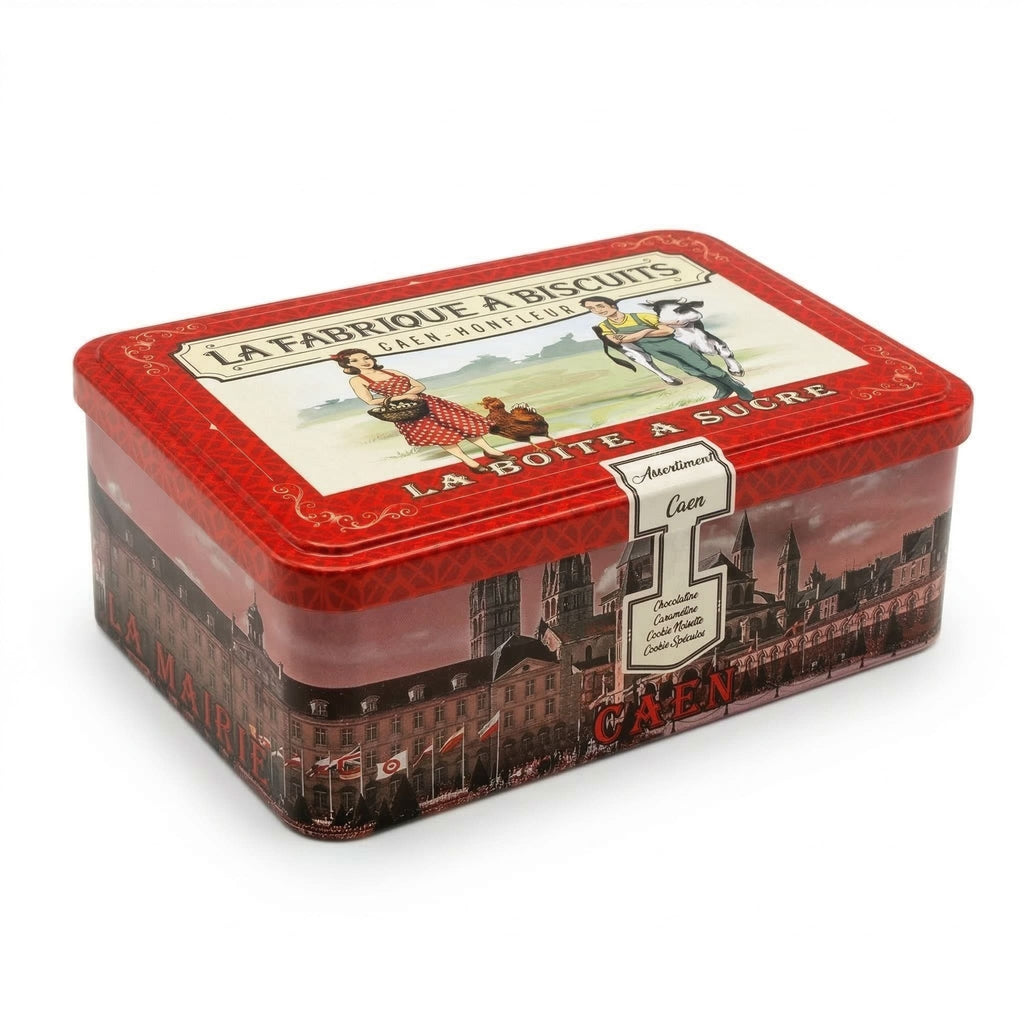 Boîte à Sucre Caen – Boîte de biscuits 300g