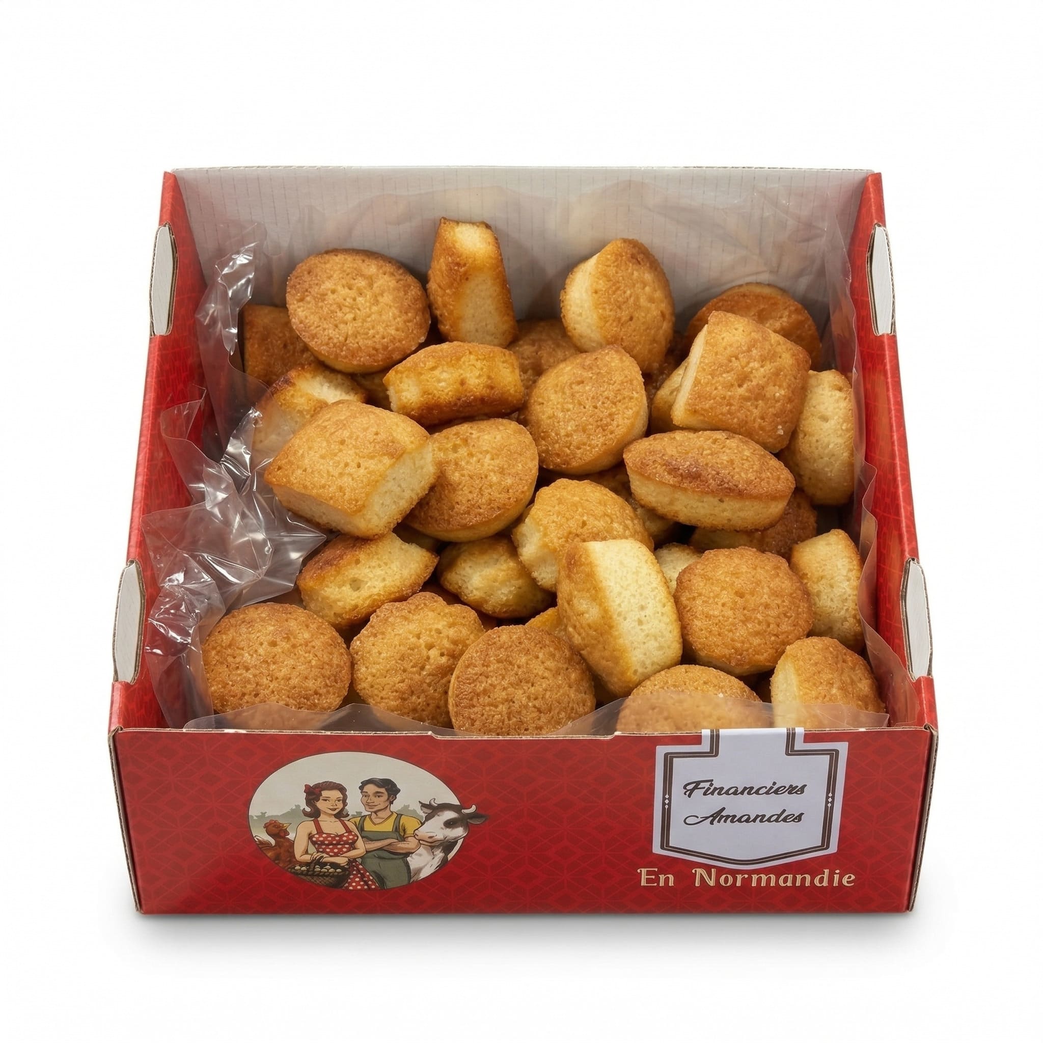 Financiers Amandes – Boîte de biscuits 550g