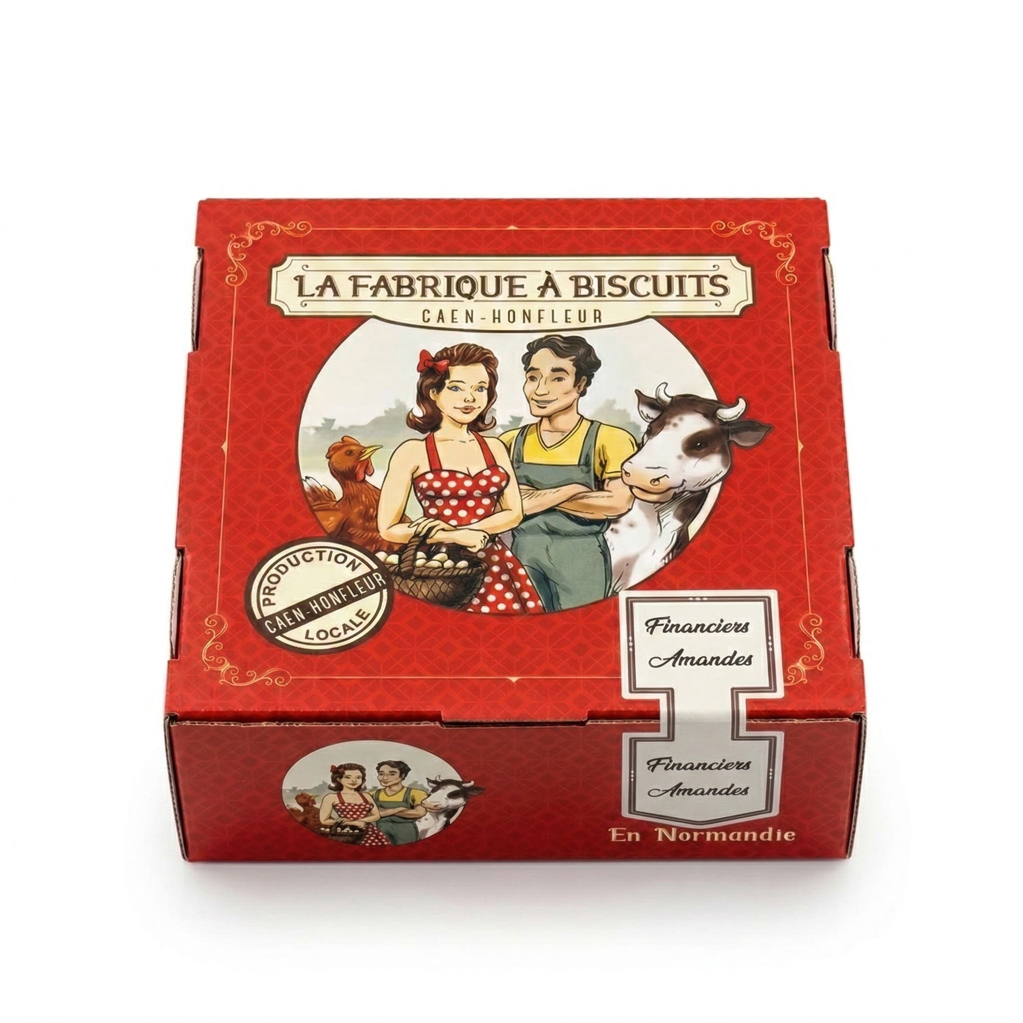 Financiers Amandes – Boîte de biscuits 550g