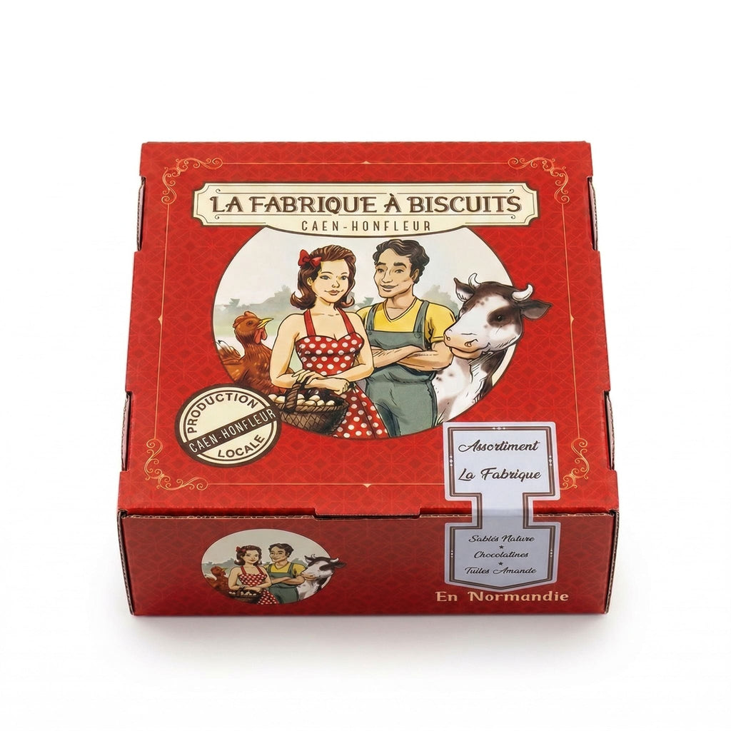 La Fabrique – Boîte de biscuits 450g