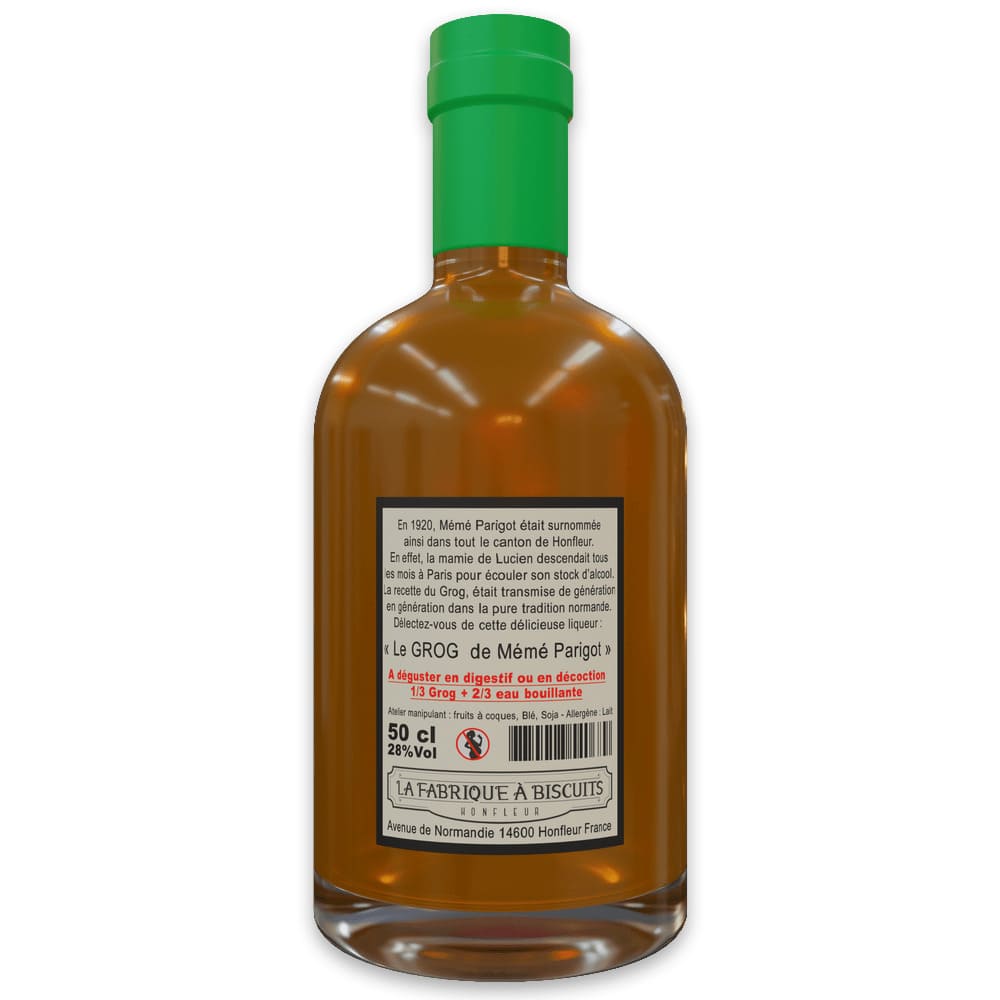 Le Grog 28% 50cl - Mémé Parigot