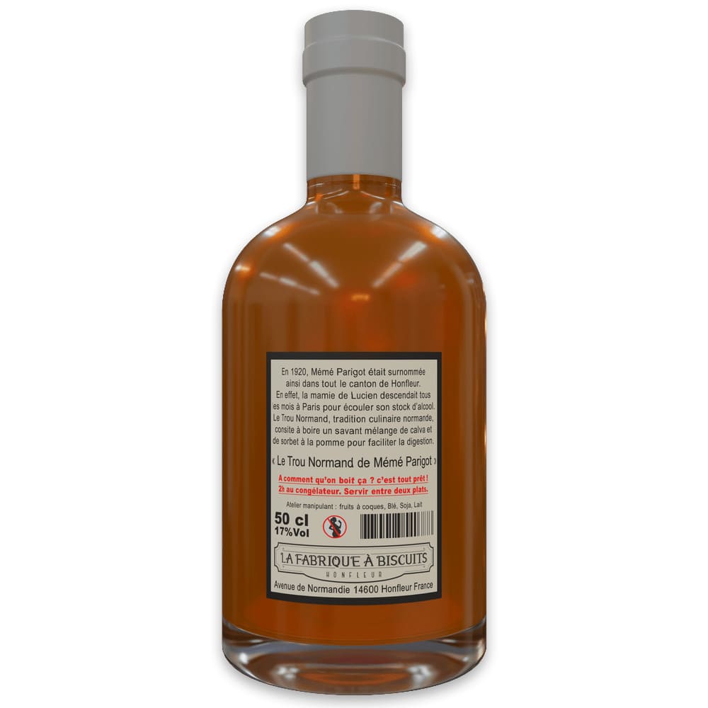 Le Trou Normand 17% 50cl - Mémé Parigot