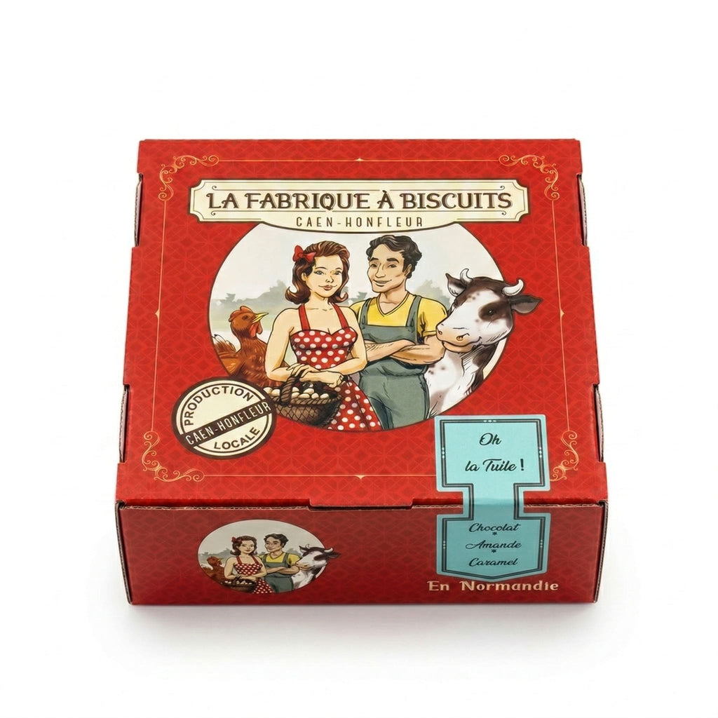 Oh la Tuile ! – Boîte de biscuits 380g